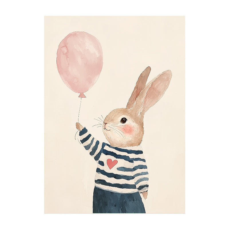 bunny-with-balloon-art-print