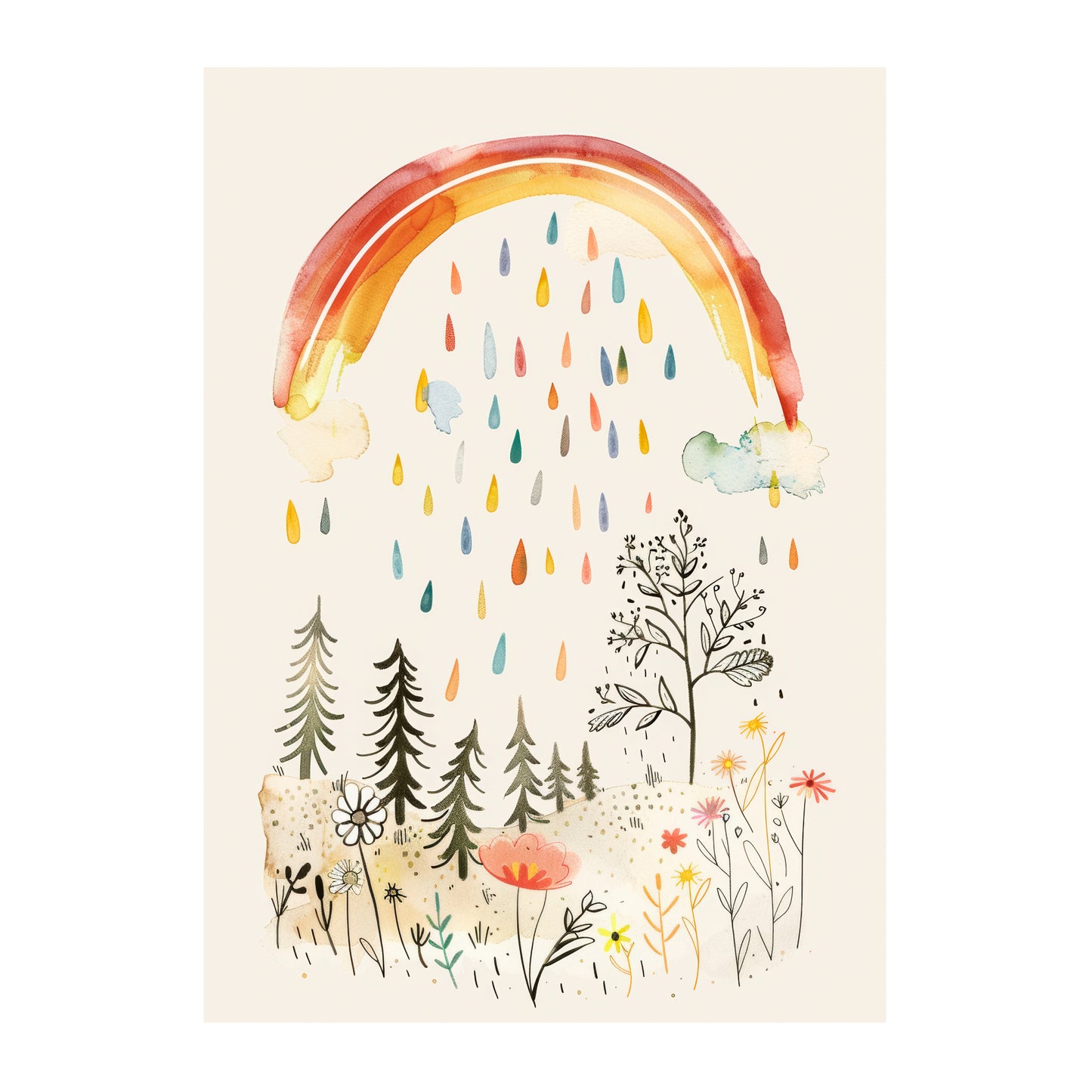 scandi-woodland-with-rainbow-print