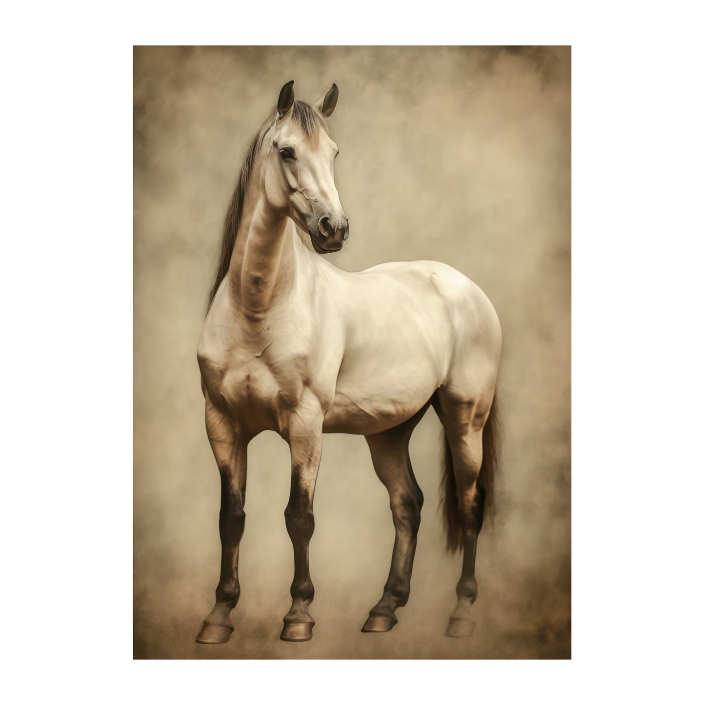 stunning-classic-horse-sepia