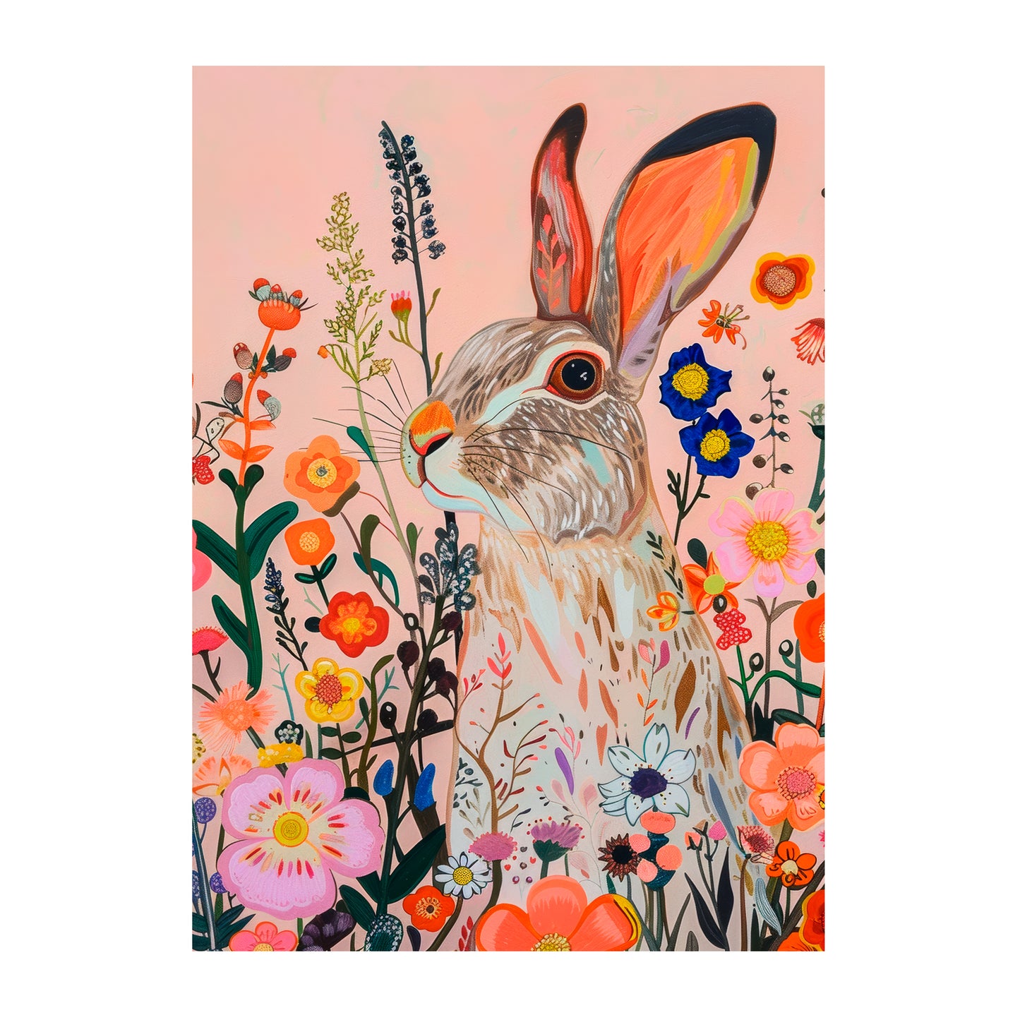 vintage-rabbit-with-flowers-art-print