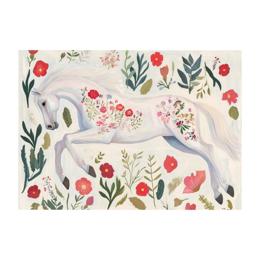 white-horse-print-floral-canvas